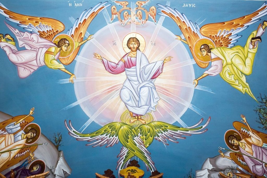 Christi Himmelfahrt Deckenmalerei