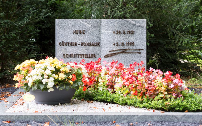 Heinz Günther Konsalik – Köln Melatenfriedhof – letzte Ruhestätte des Deutschen Schriftstellers