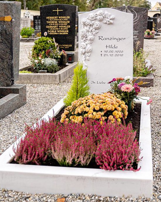STL Friedhof Grabgestaltung Idee