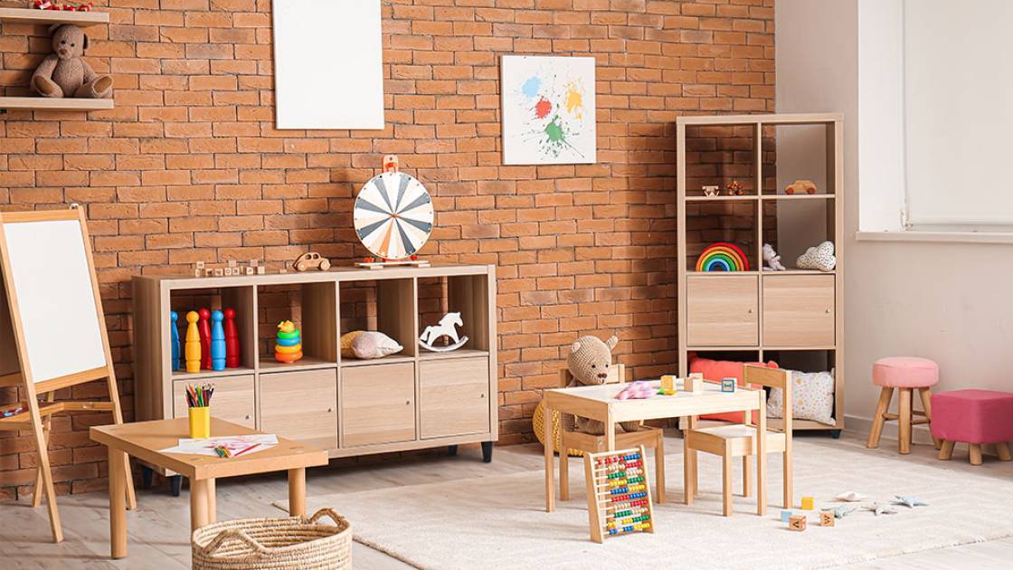 Kinderzimmer Möbel Set komplett aus Holz