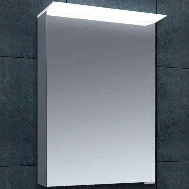 50 cm x 71,5 cm Wandschrank mit LED-Beleuchtung