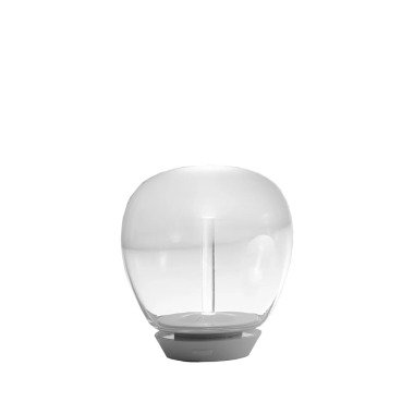 Artemide Empatia Glas-Tischleuchte mit LED, Ø 26cm