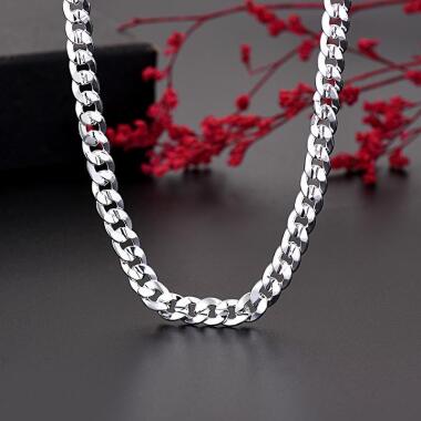 Hochwertige Herren-Halskette aus S925-Sterlingsilber
