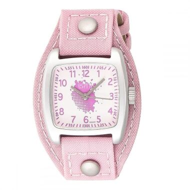 Lederband für Uhren in Rosa & Uhrenarmband Esprit ES103544001 Leder Rosa 18mm