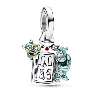 Pandora 792758C01 Charm-Anhänger Disney Pixar Monsters Inc. Tür Silber