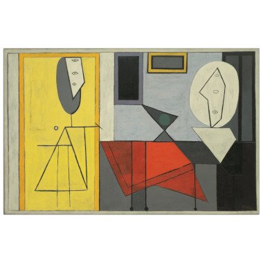 Paneel Das Studio von Pablo Picasso, Kunstdruck