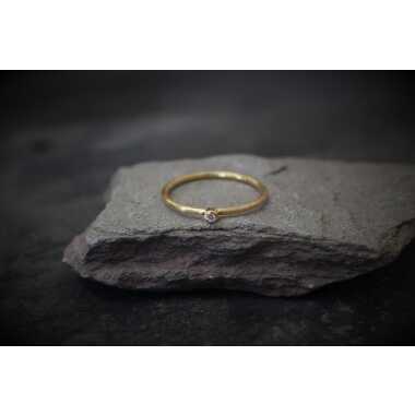 Ring Mit Brillant, Gold, Verlobungsring, Antragsring, Solitär, Hochzeit