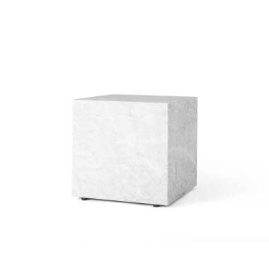 Audo Plinth Cubic Beistelltisch, weiß