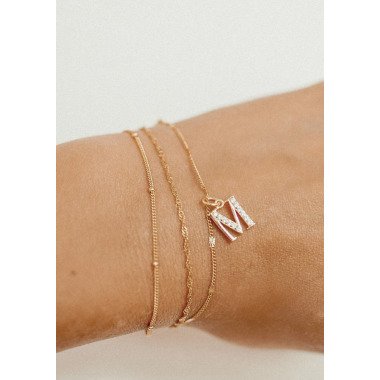 Damen Armkettchen & Armband Vergoldeter Sterlingsilber | Filigrane Armkette