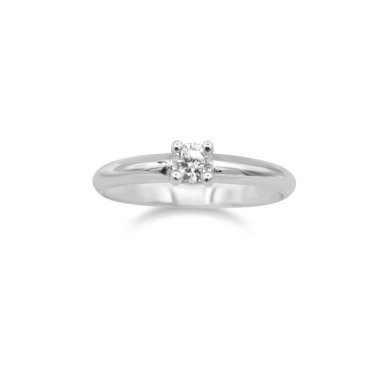 Diamant Ring Weißgold/Gelbgold 585/ Schmuck Solitär Hochzeitsring Antragsring