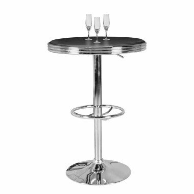 Höhenverstellbarer Tisch & Bartisch aus Aluminium höhenverstellbar