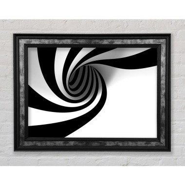 Hypnotic Whirlpool Einzelner Bilderrahmen Kunstdrucke