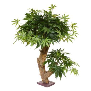 Künstlicher Acer Bonsaibaum 60 cm grün