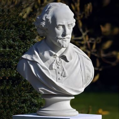 Garten Deko Büste William Shakespeare Shakespeare