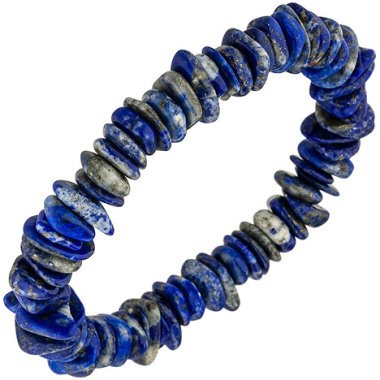 SIGO Armband Lapislazuli blau 19 cm Lapislazuliarmband