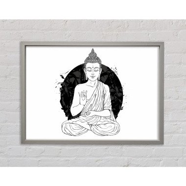 Buddha 13 Gerahmt Einzelner Bilderrahmen