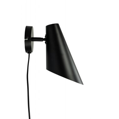 Dyberg Larsen Cale Wandlampe Höhe 24,5 cm schwarz
