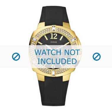 Guess Uhrenarmband U11530L1 Kunststoff Schwarz