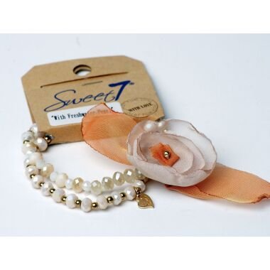 Modeschmuck Armband von Sweet7 aus Süßwasserperlen