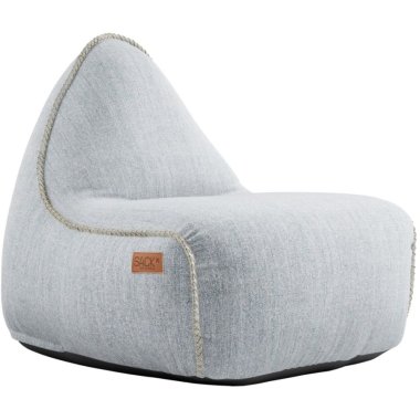 SACKit Cobana Lounge Chair Sitzsack white 96x80x70 cm