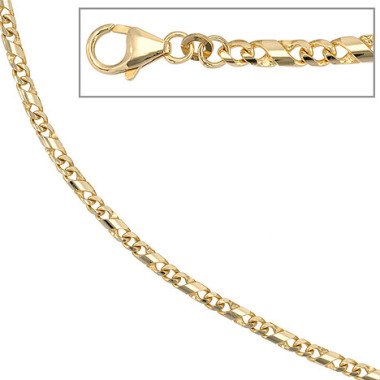 SIGO Halskette Kette 333 Gold Gelbgold massiv