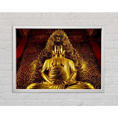 Thailändischer Goldener Buddha Einzelner