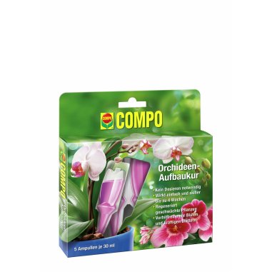 Compo Orchideen-Aufbaukur 5 Ampullen je 30 ml