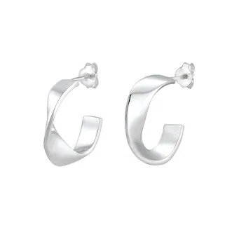 Silber-Ohrringe in Silber