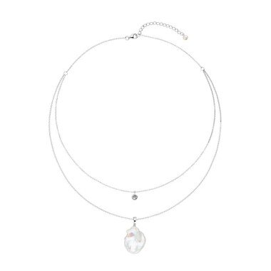 Firetti Kette mit Anhänger »Schmuck Geschenk, Halskette Perle mehrreihig«, Made 