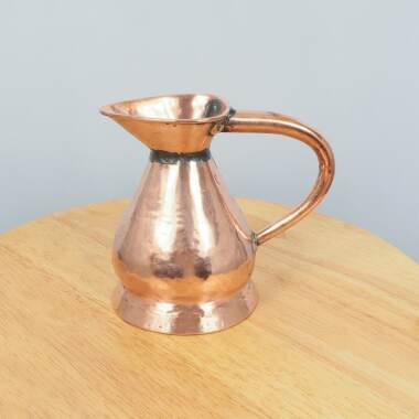 Handgemachter Krug/Vase || Vintage Kupfer