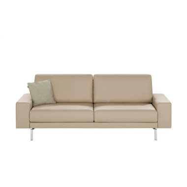 hülsta Sofa Sofabank aus Leder HS 450 beige Polstermöbel Sofas Einzelsofa