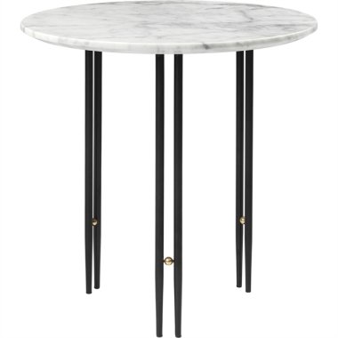 IOI Side Table Beistelltisch Rund, Ø50 (Schwarzes