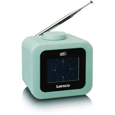 Lenco CR-620 FM-/DAB+ Radiowecker, Grün