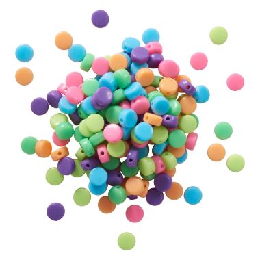 Perlen-Set, rund, Multicolor