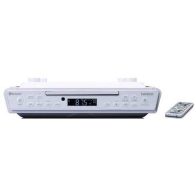 Lenco KCR-150WH Küchenradio UKW Bluetooth, CD Weiß