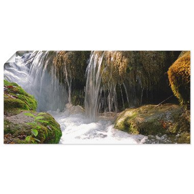 Artland Wandbild »Wasserfall«, Gewässer