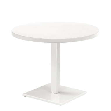 Emu Round Tisch H 75 cm, Ø 90 cm, weiß