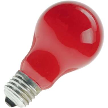 Halogen Lampe ECO | E27 Dimmbar | 20W (ersetzt 25W) Rot