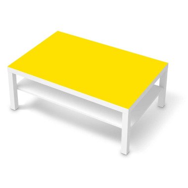 Klebefolie IKEA Lack Tisch 118x78 cm Design: Gelb Dark