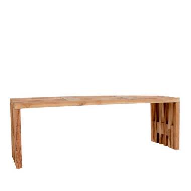 Küchen-Sitzbank & Sitzbank aus Teak Massivholz 140 cm breit