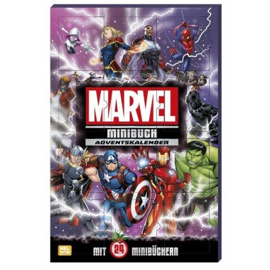 Marvel: Minibuch-Adventskalender, Kartoniert (TB)