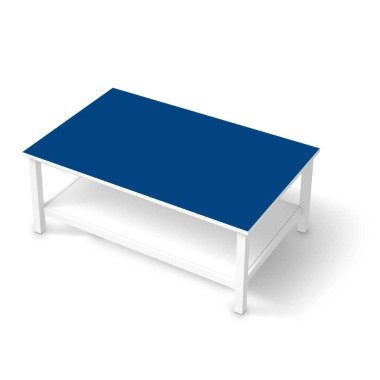 Möbelfolie IKEA Hemnes Tisch 118x75 cm Design: Blau Dark
