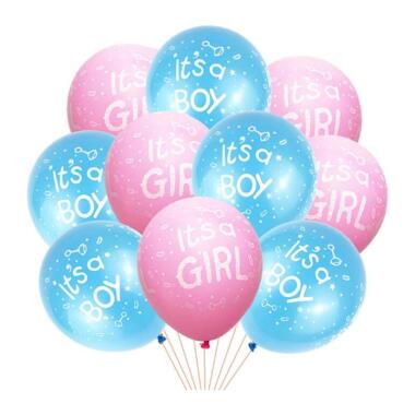 10PCS Junge und Mädchen Latex Luftballons
