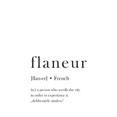 queence Acrylglasbild »flaneur«