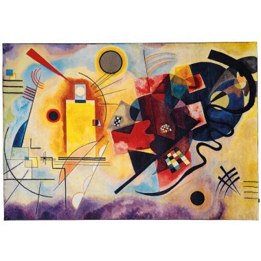 Wassily Kandinsky: Teppich 'Gelb Rot Blau'