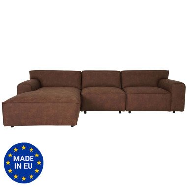 Ecksofa MCW-J59, Couch Sofa mit Ottomane