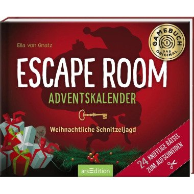 Escape Room Adventskalender. Weihnachtliche