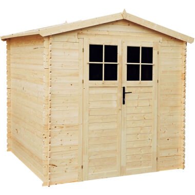 Gartenhaus Holz - Geräteschuppen Holz - Gerätehaus Hochwertige abschließbare Tür