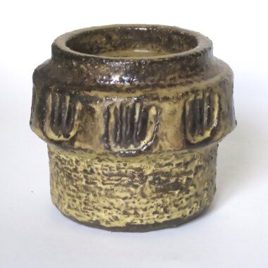 Keramik Objekt, Kerzenhalter, Vase, Henri