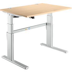Schreibtisch Komfort, elektrisch höhenverstellbar